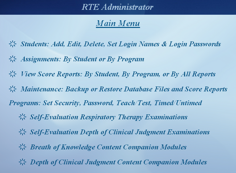 RTE Administrator